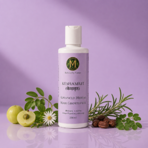 Keshamrit Advanced Herbal Hair Growth Oil (Bringraj, Jojoba Amla, Rosemary, Moringa)