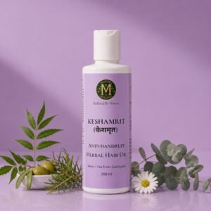 Anti Dandruff Herbal Hair Oil (Neem, Tea Tree, Eucalyptus)